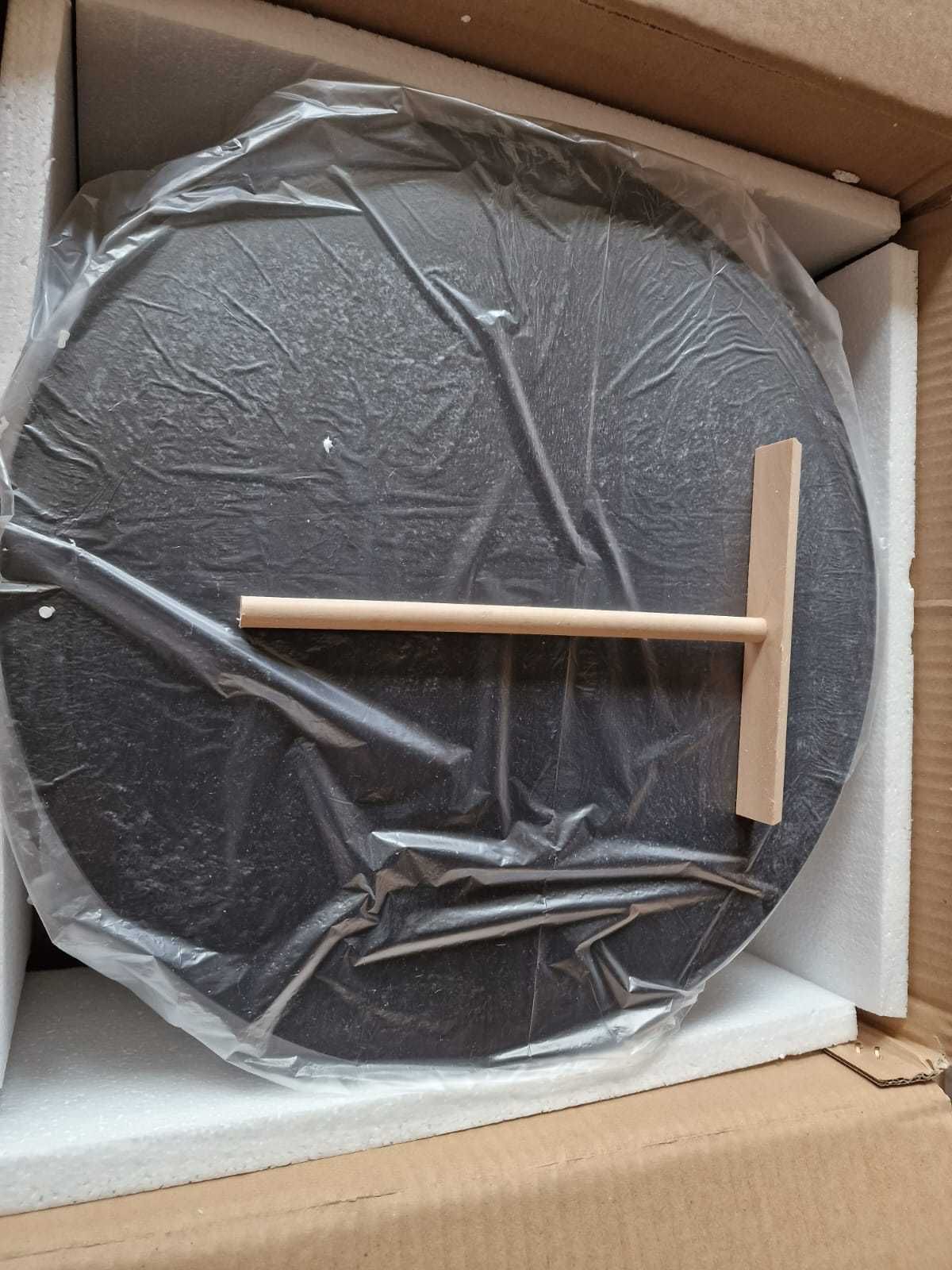 Crepiera pe gaz Excalibur 400 - Profesională, inox, diametru 40 cm