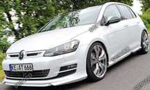 Prelungire spoiler tuning bara fata VW Golf 7 Mk7 ABT 2012-2016 v2