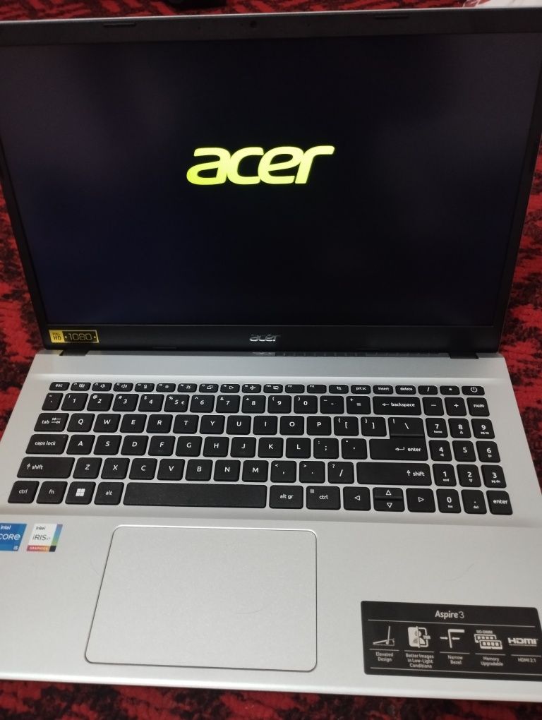 Acer core i5  12- avlod 2023- yil