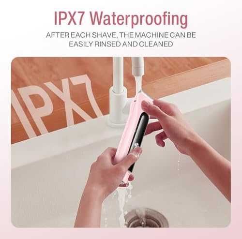 Нова Електрическа самобръсначка за жени мокро/сухо бръснене, LED екран