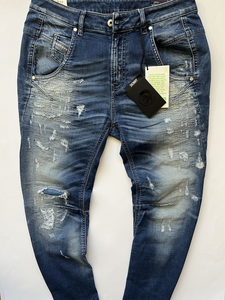 DIESEL : Fayza V-Denim Sweat Pant - НОВИ 28/29 Оригинал