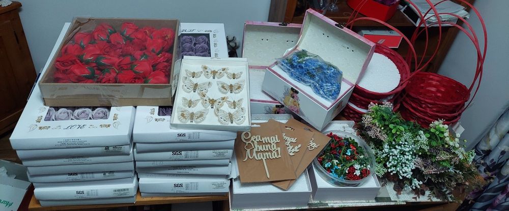 Aranjamente trandafiri de săpun