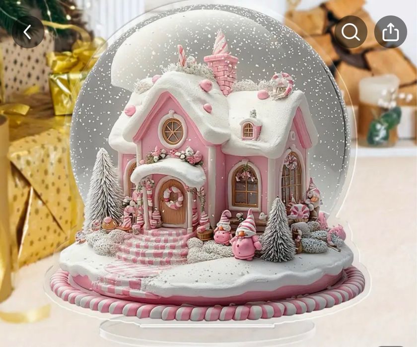 Коледна декорация от Temu