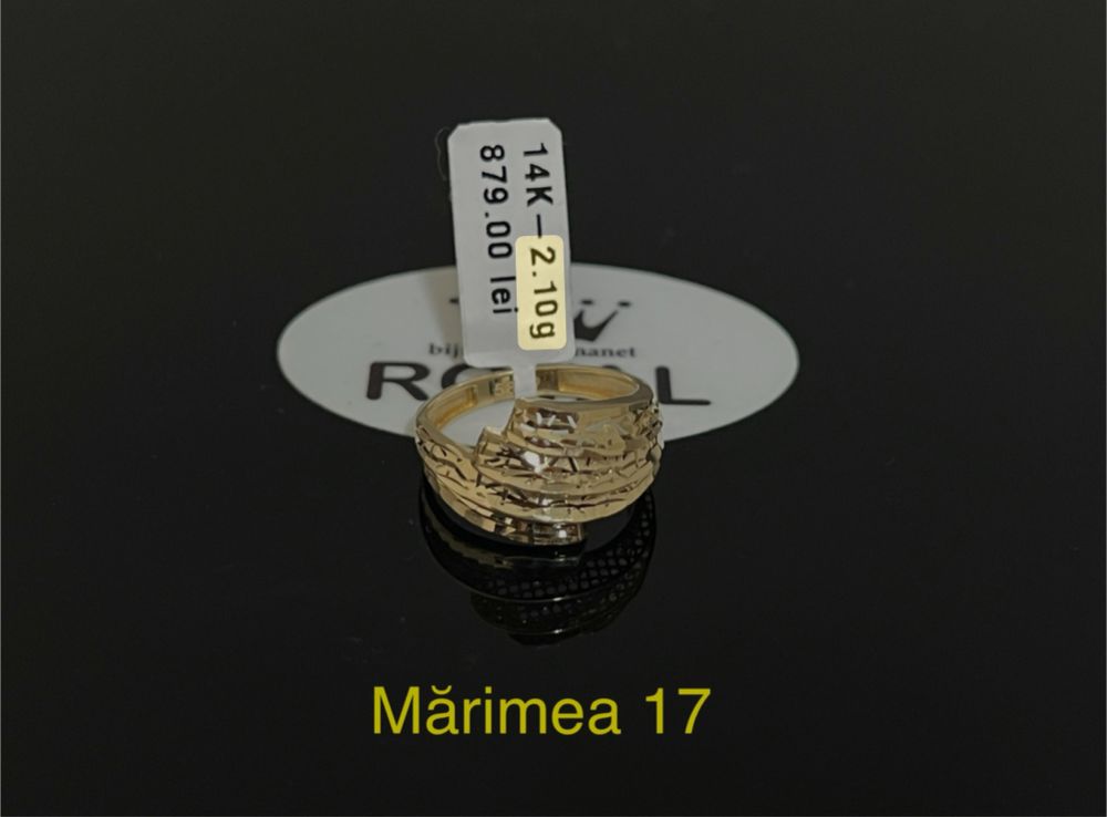 Bijuteria Royal CB : Inel dama aur 14k 2,10 grame