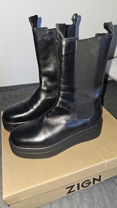 Ghete din piele Zign 38