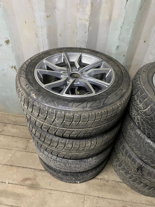 Диски с зимней резиной на Toyota Camry,Nissan,Mazda 5*114 R16