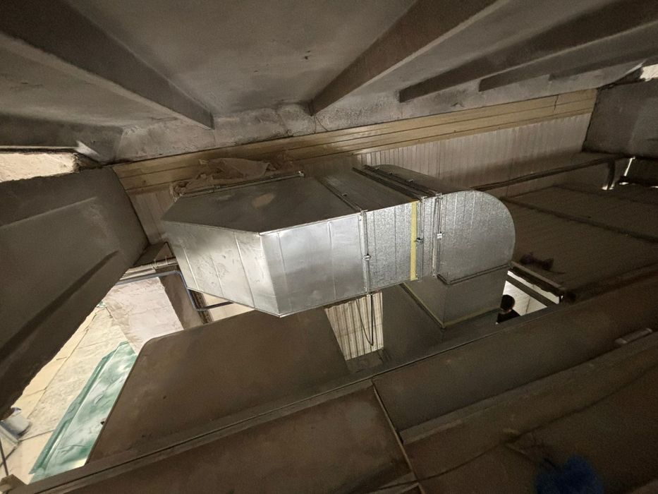 Установка, монтаж, чистка системы вентиляции, вытяжки