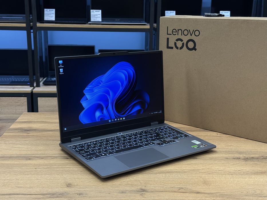 Lenovo LOQ 15 | AMD Ryzen 7 7435HS | RTX4060 | Игровой ноутбук