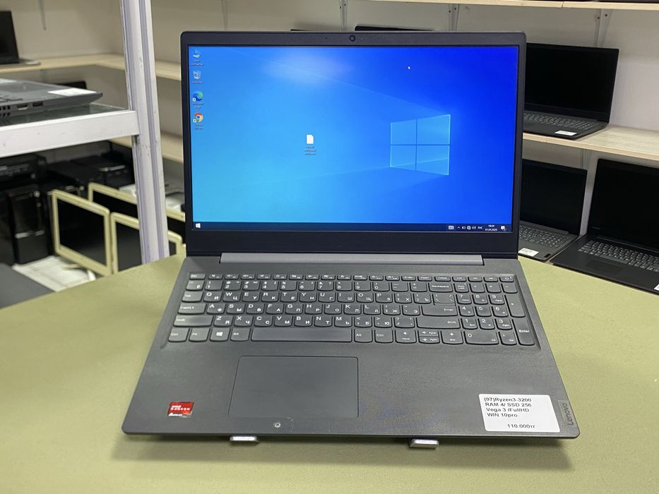 Lenovo Ryzen 3-3200 / 4GB / SSD 256GB / FullHD. Быстрый и четкий