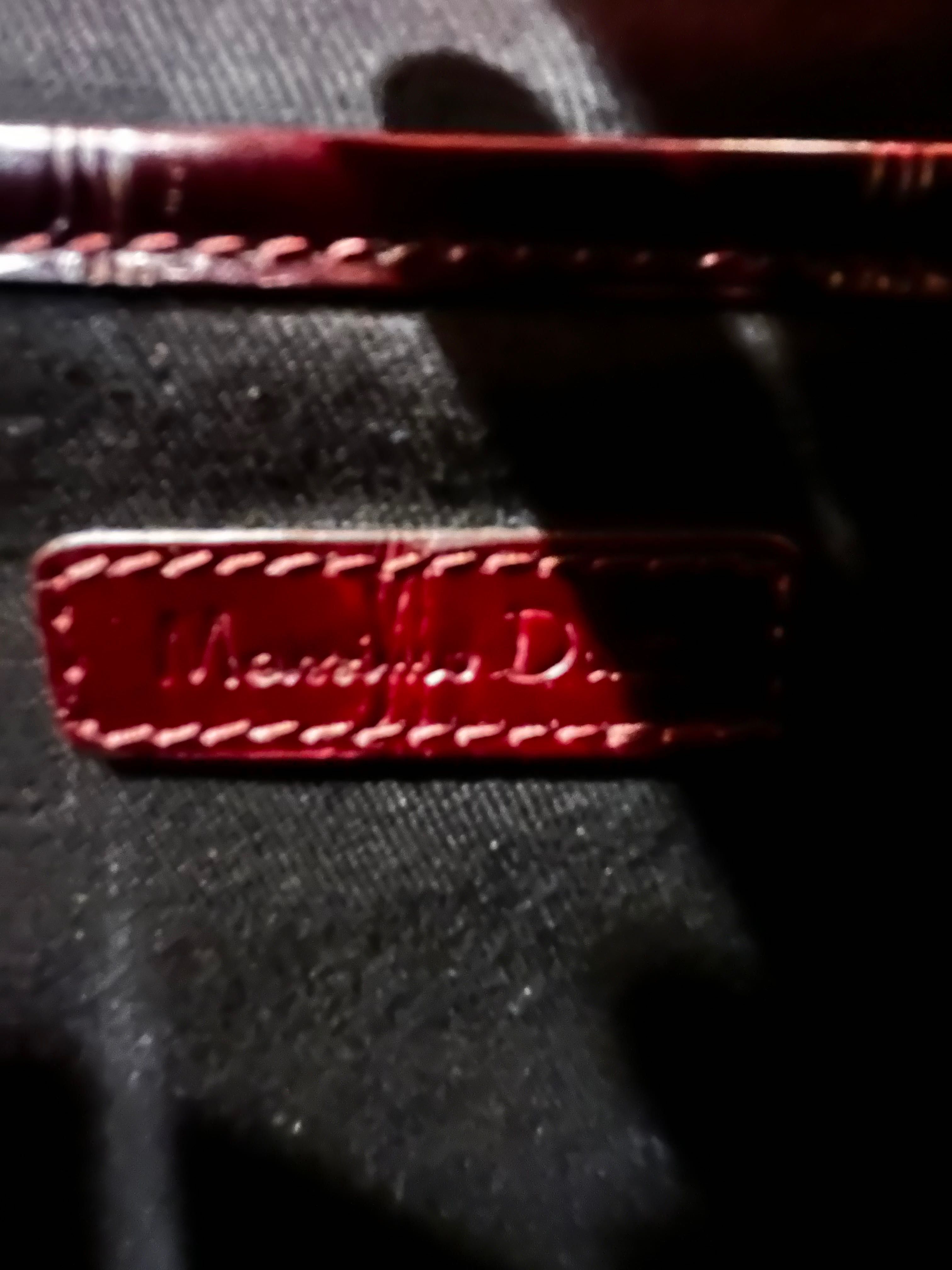 Дамска чанта Massimo Dutti Бордо