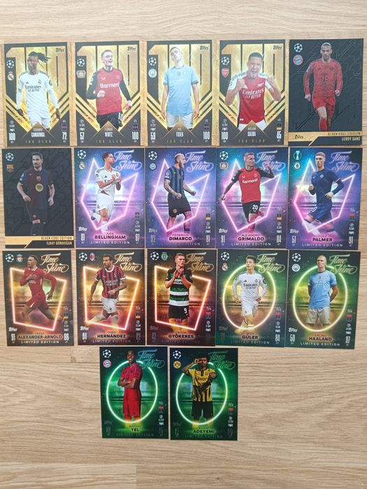 Редки Карти от колекцията на Match Attax 2024/25.. Карти с футболисти