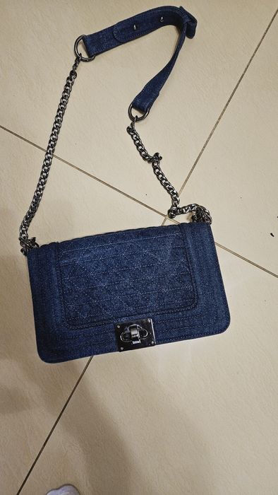 Чанта дънкова носена един път