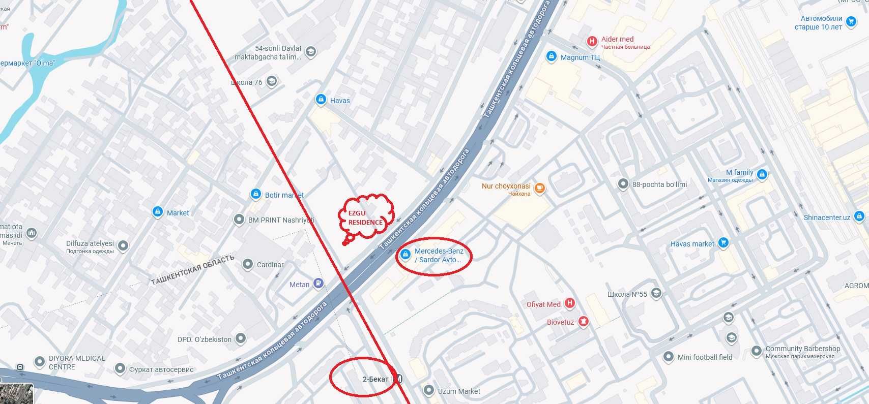Нежилое помещение в ЖК "EZGU RESIDENCE" под любой бизнес