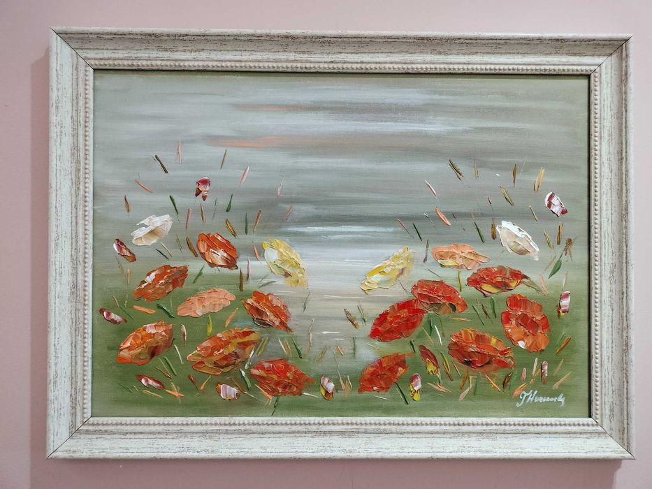 Картини маслени бои - флорални мотиви