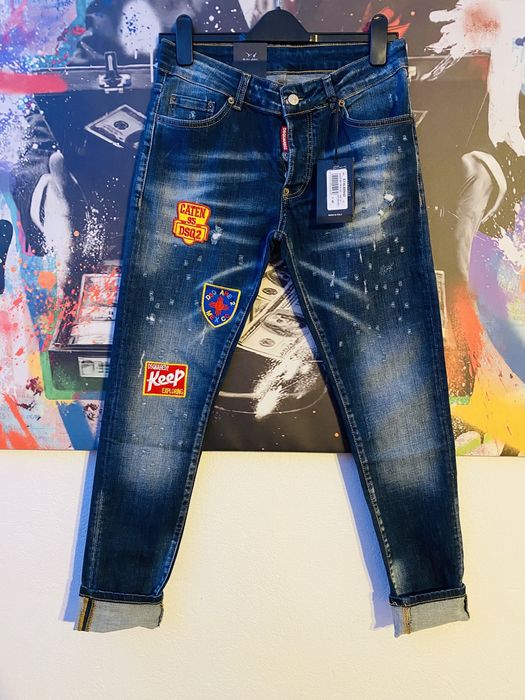 Blugi Dsquared2 albastru