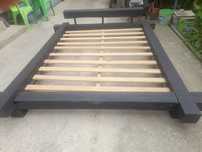 Pat din lemn masiv 1600*2000