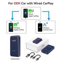 Адаптор свързване на телефон кола Carplay Android Car Play iOS BT Wifi