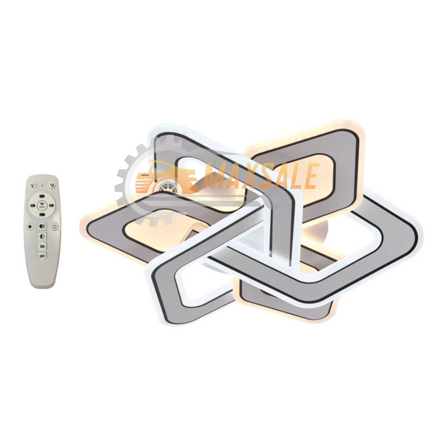 LED лампа 100W стилен дизайн за хол спалня осветление мощен абажур