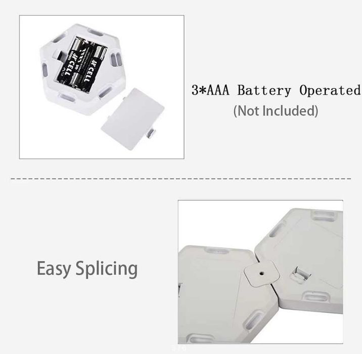 Модульный сенсорный светильник с RGB-подсветкой NS1