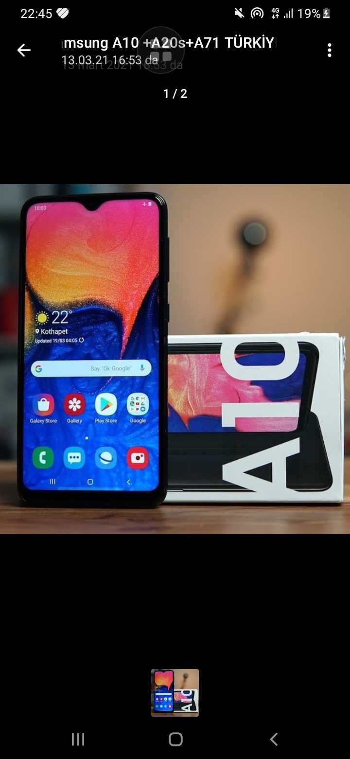 Samsung a20s phone