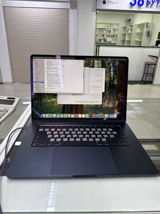Macbook Air M3 8/256gb 15 дюймов