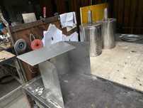 Inox alimentar tabla 0.8 x 1000 x 1000 mm