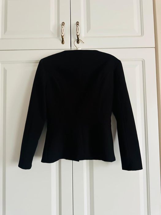 Sacou Nissa , negru , cambrat , masura 36/S