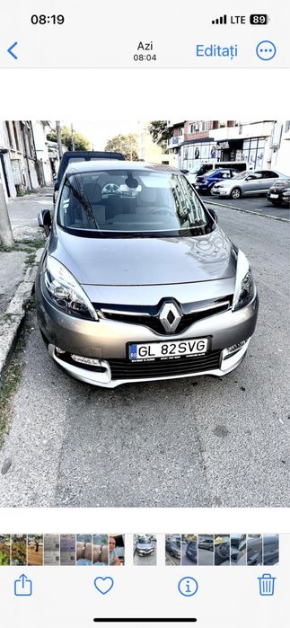 Renault scenic 3 -2014-1,5 dci manuala