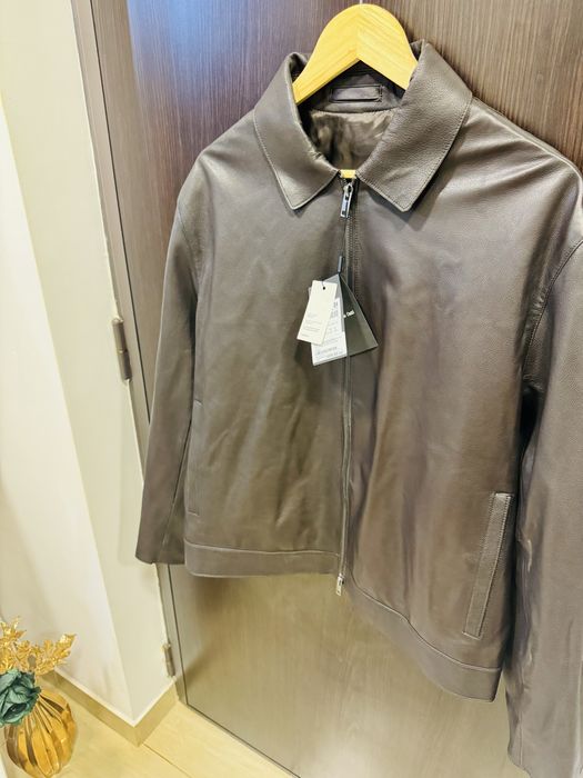 Jachete piele Massimo Dutti