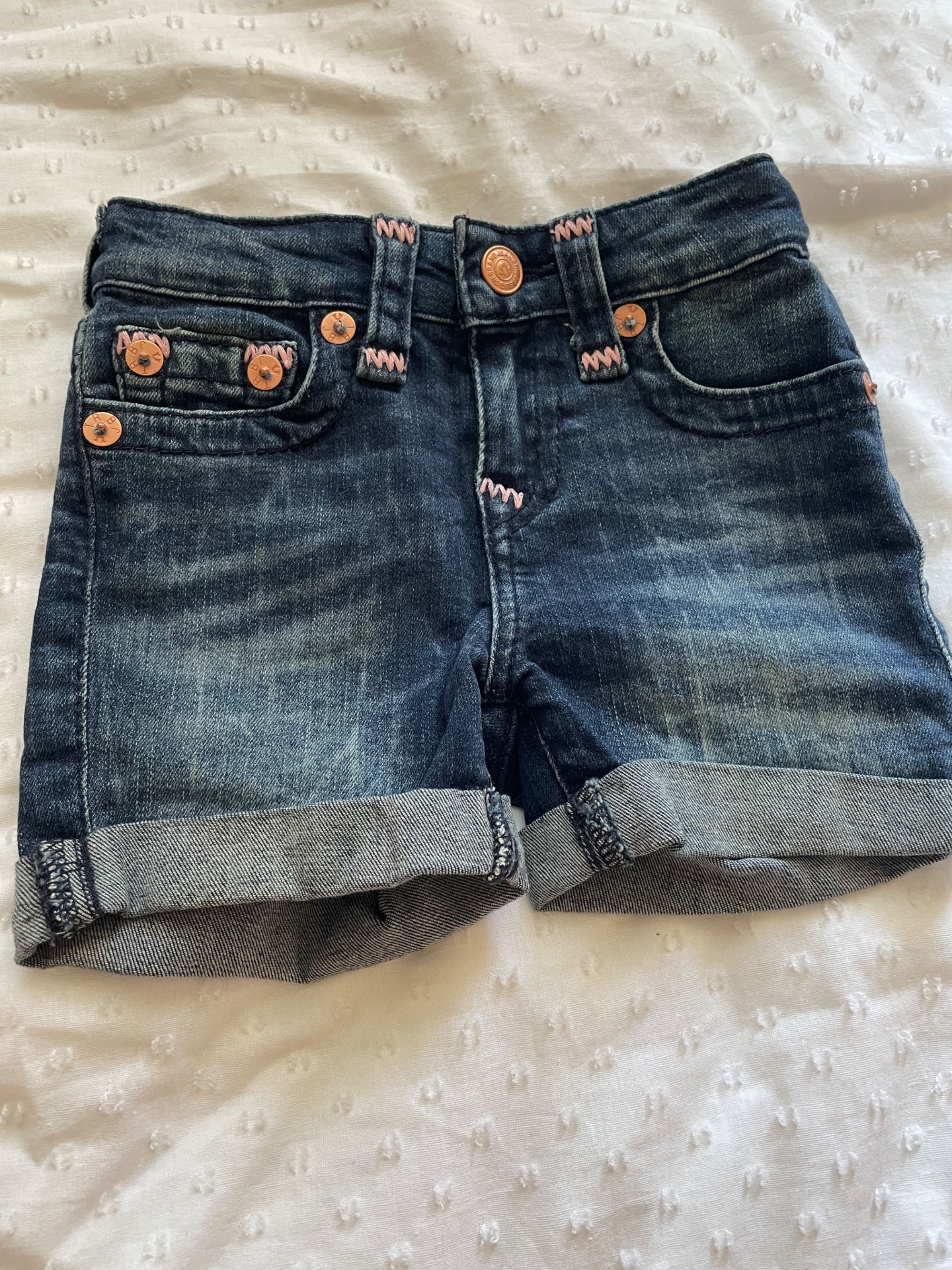 Детски къси дънкови панталони True Religion 3-4 години