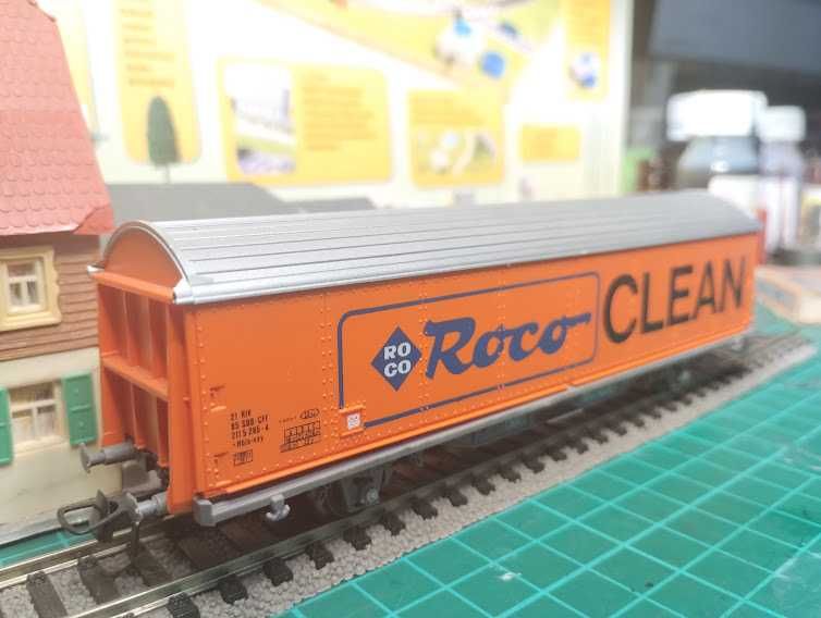 Trenulet vagon Roco CLEAN H0 16.5mm 1:87
