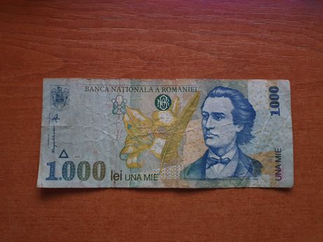 Bancnota 1000 LEI vechi