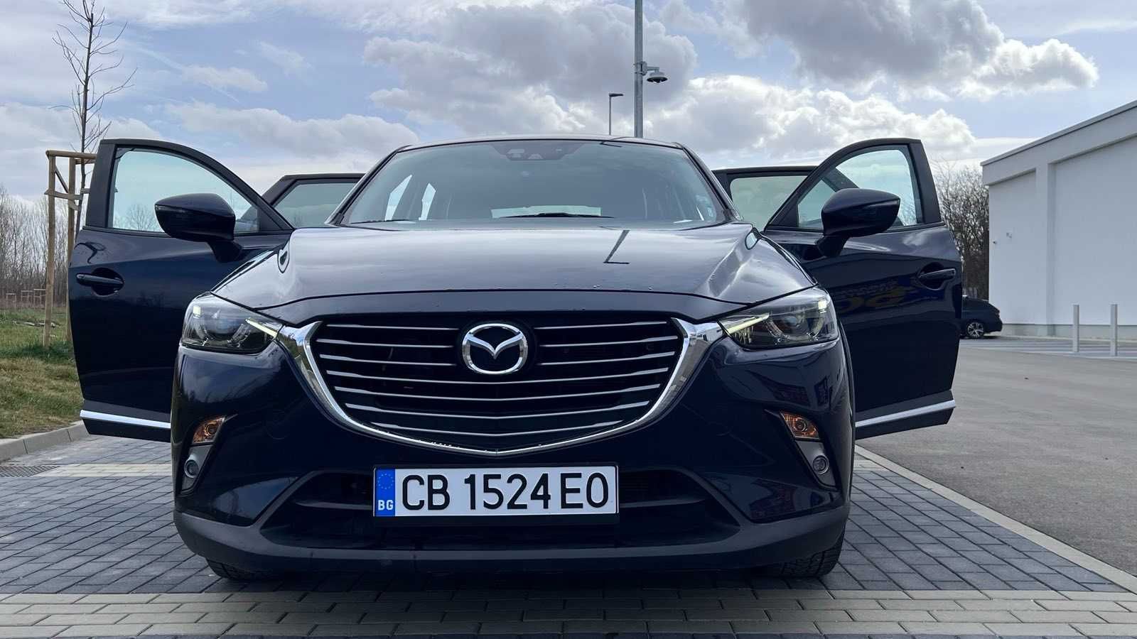 Mazda CX-3 Bose + keyless + хедъп + парк.+ Navi +67х. км