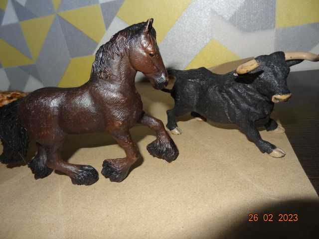 Фигурки (большие) животных (6 шт.). Schleich, Германия