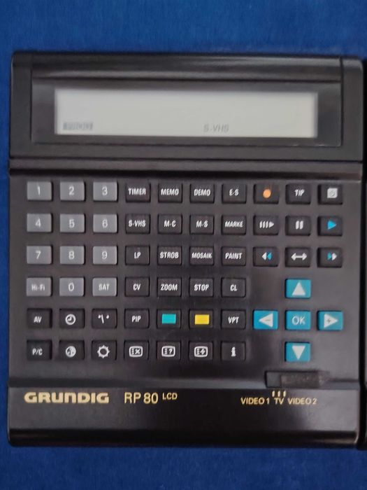 GRUNDIG RP 80 LCD, telecomenzi video S-VHS