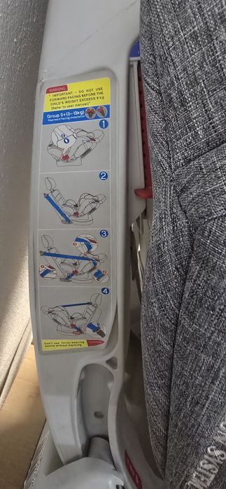 Детско столче за кола Kikkaboo O'Right + SPS