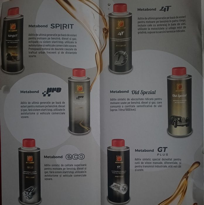 Metabod aditiv ulei și combustibil