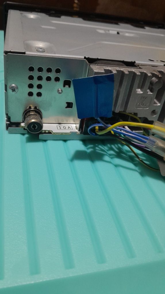 CD Pioneer MOSFET 50×4 USB AUX WMA MP3 свети в  червено