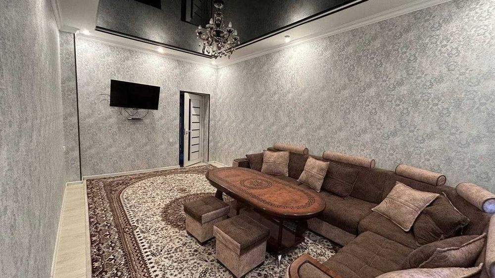 2 хоналик квартира  1 этаж янги дом, шарк 2,  корзинка 1, пед коллеж