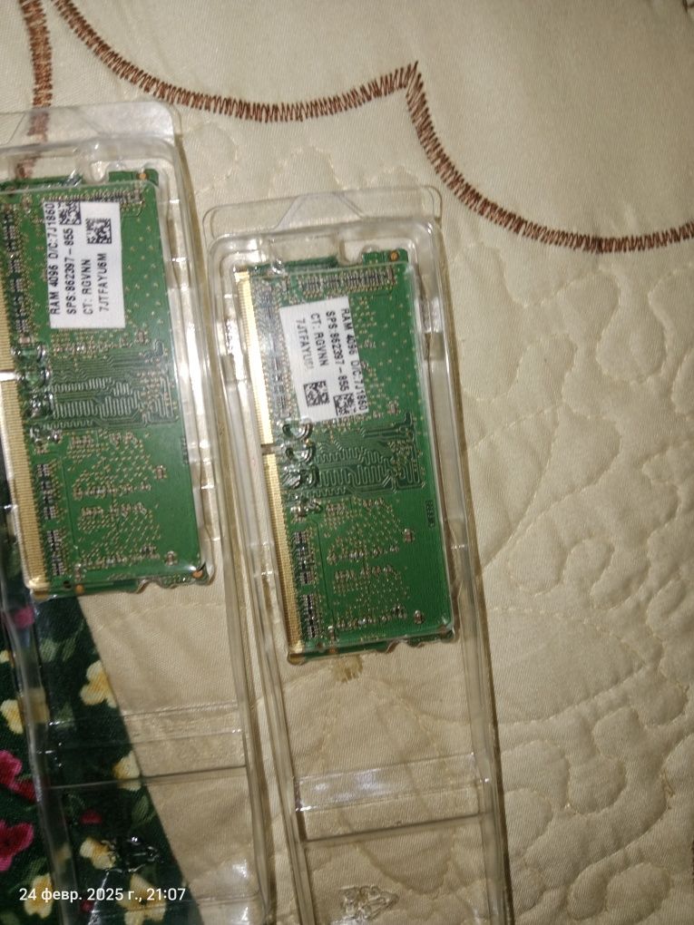 ОЗУ ddr4 4гб подходит для Asus и Acer