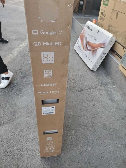 Телевизор TCL 85 Premium 4K QD-MiniLED 144hz Google TV 2025 (новинки)