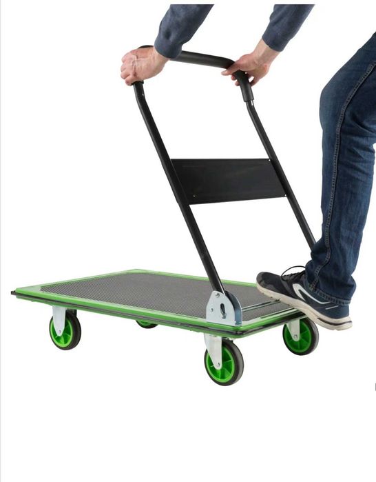Немска Сгъваема Качествена количка с платформа 150 300 кг HAWEK