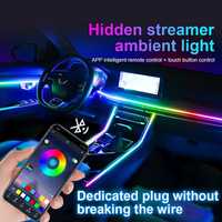 Banda Led Simphony RGB, Bluetooth, RGB Strip, Lumina Ambient, 200 mode