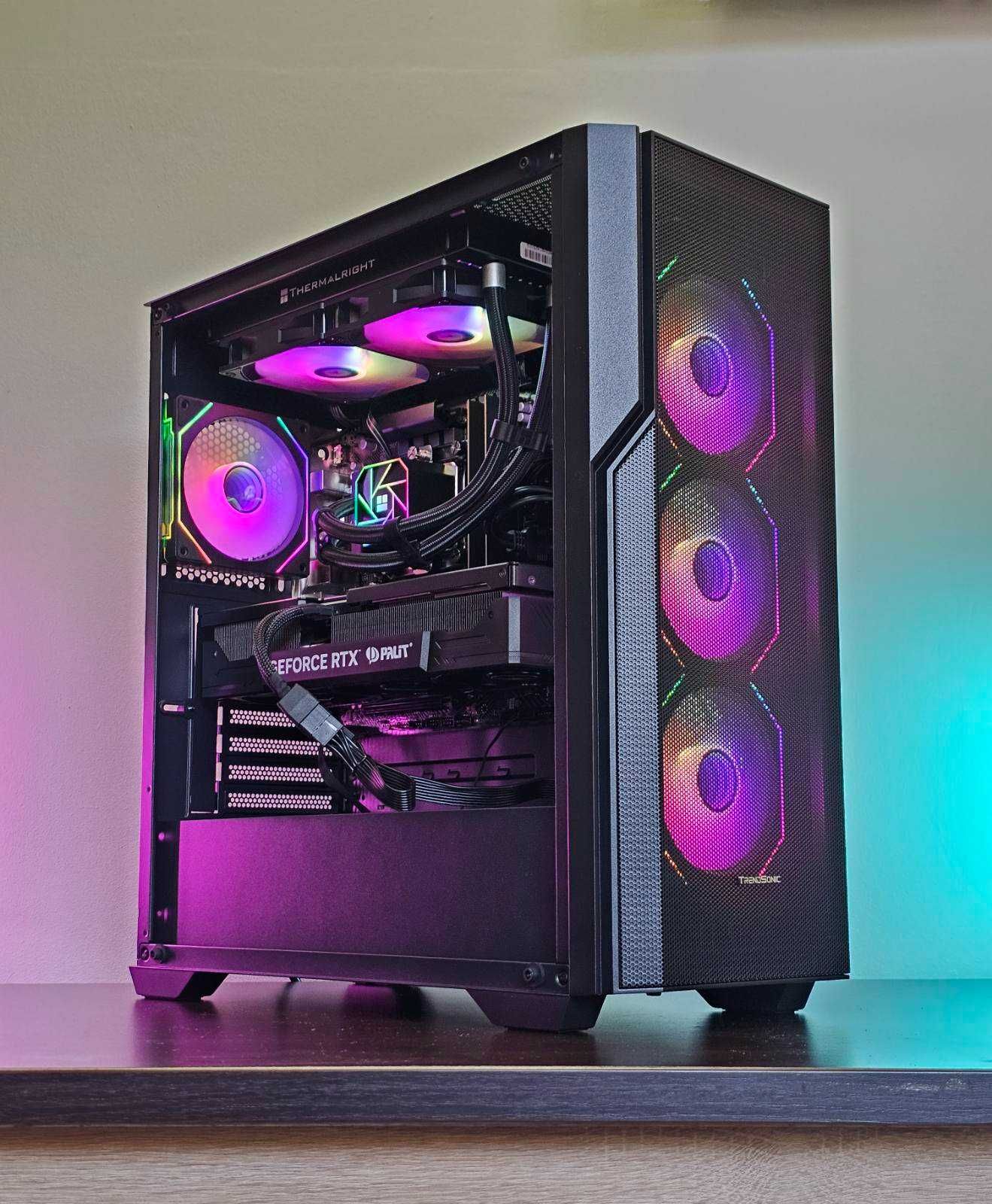 Core i5-14600KF/RTX 4070Ti Super 16GB/RAM 32GB/Чисто Нов+Гаранция
