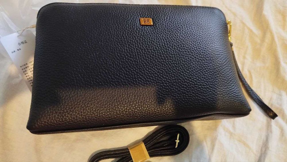 Сумка кожаная, новая.