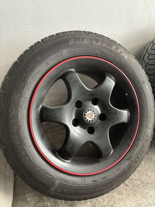 Лети джанти Tiger Made in Germany 7Jx15 5х112 ет35 със зимни гуми