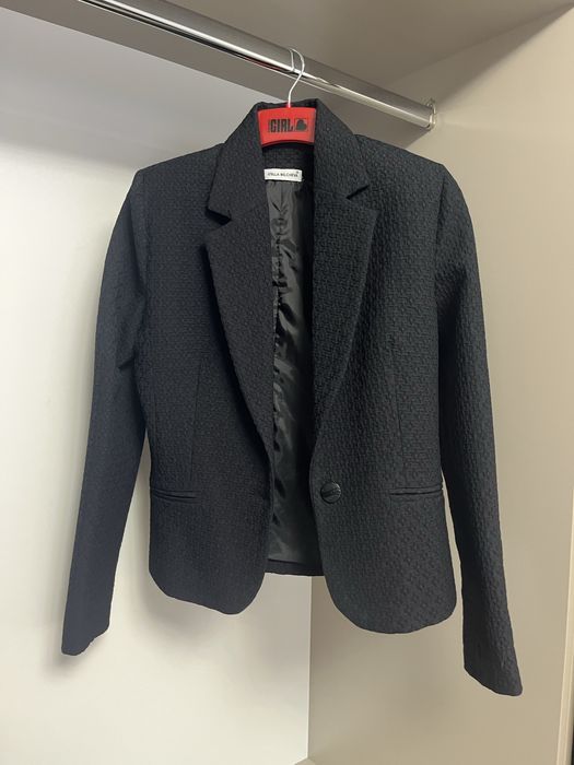 Сака Danini, Stela Belcheva, Terranova -черно, синьо, бяло и черно