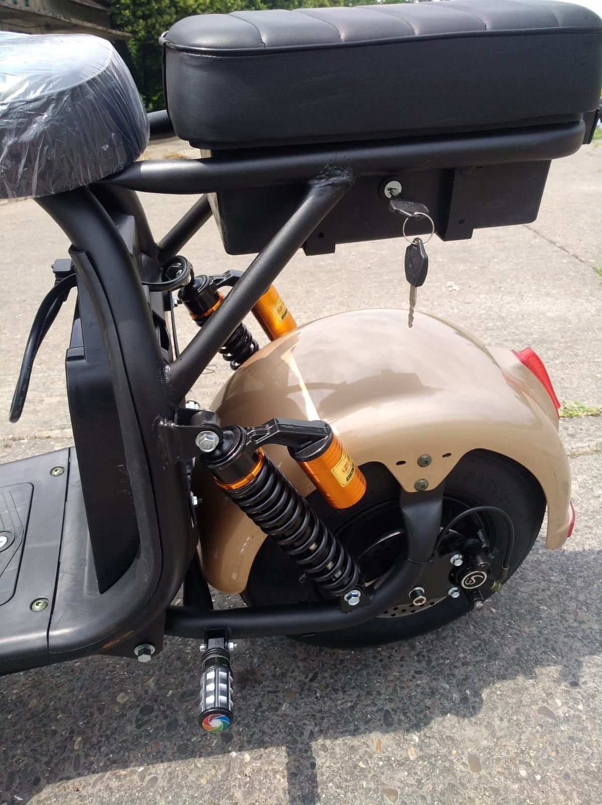Scuter electric/Scooter Harley cu oglinzi