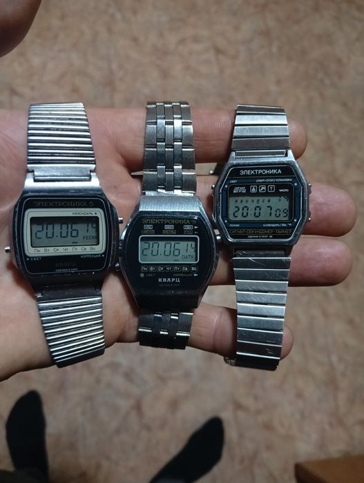 Часы электроника ссср