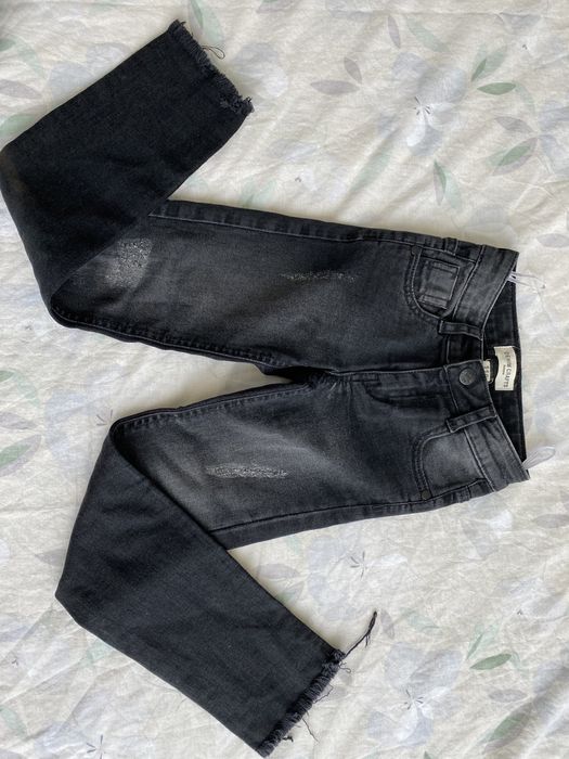 Бели панталони / дънки 116 размер